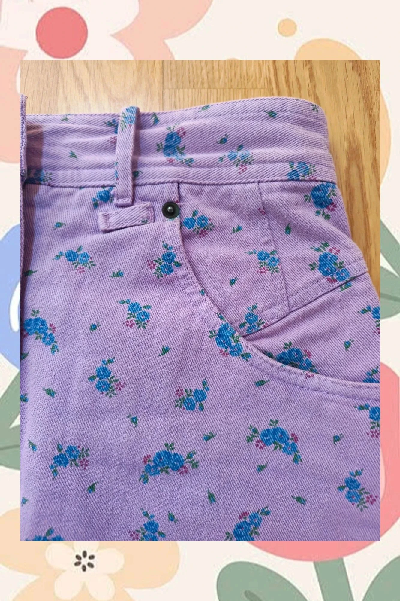 Vintage Caramelo denim rok - XS/S – photo 4